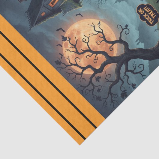 Halloween Seidenpapier (Ausschnitt)