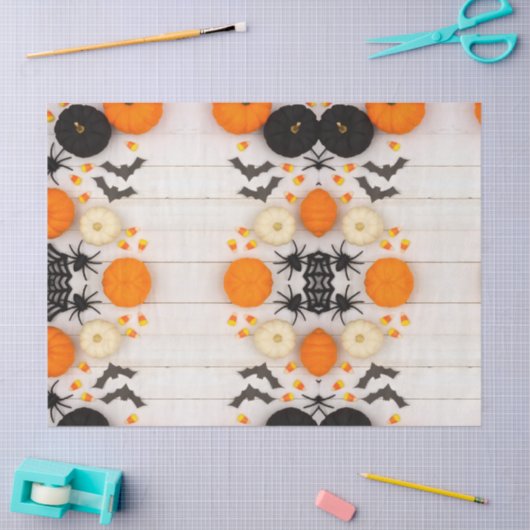 Halloween Seidenpapier (Basteln)