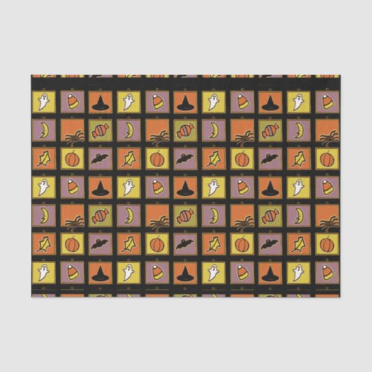 Halloween-Seidenpapier Seidenpapier (Vorderseite)