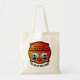 Halloween sein Trick oder behandeln Time Candy Bag Tragetasche