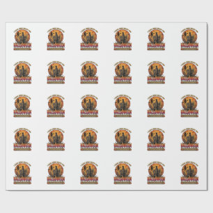 Halloween seit letztem beflogenen Hexenhaus Geschenkpapier