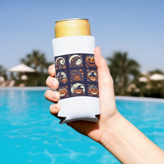 Halloween Seltzer Can Cooler Selters Dosenkühler (In Situ Pool)