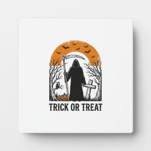 Halloween-Sense-Reaper-Süßes-oder-Saures-Vintage-G Fotoplatte
