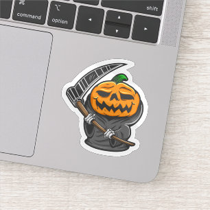 Halloween-Sensenmann Aufkleber