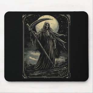 Halloween Sensenmann Gothic Goth Mousepad
