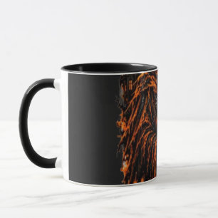 Halloween Sensenmann-Kürbis-Gothic-gruseliges Desi Tasse