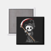 HALLOWEEN Sensenmann-Lockermagnete, Kühlschrank Magnet (Vorderseite/Rückseite)