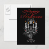 Halloween-Sensenmann-Postkarte Postkarte (Vorne/Hinten)