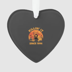 Halloween Sensenmann Seit 1996 Geburtstagsdesign_1 Ornament