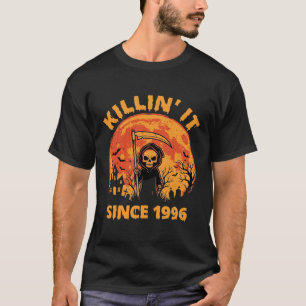 Halloween Sensenmann Seit 1996 Geburtstagsdesign_1 T-Shirt
