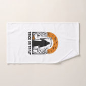 Halloween-Sensenmann-Süßes-oder-Saures-Vintage-Gru Handtuch (Handtuch)