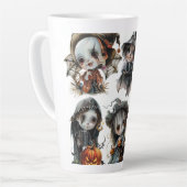 Halloween Series_2 Digitale Kunst Milchtasse (Linke Ecke)