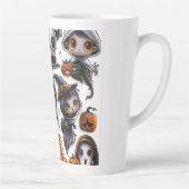 Halloween Series Digital Art Latte Tasse (Rechts)