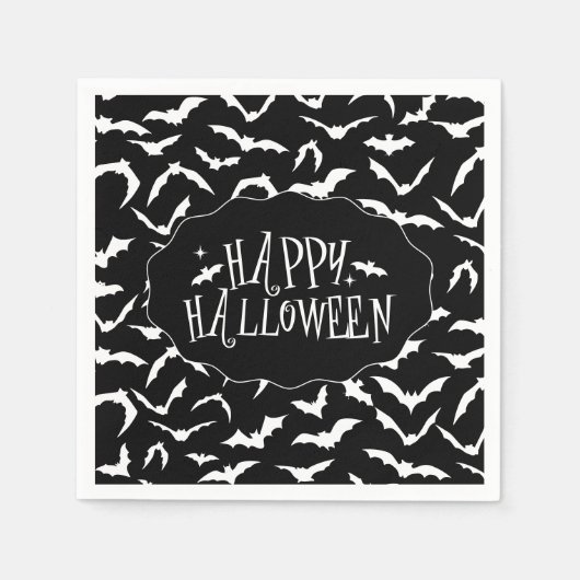 Halloween serviette (Vorderseite)