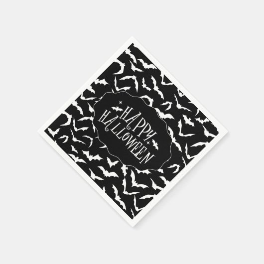 Halloween serviette (Ecke)