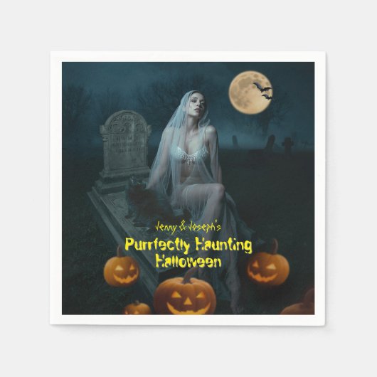 Halloween Serviette (Vorderseite)