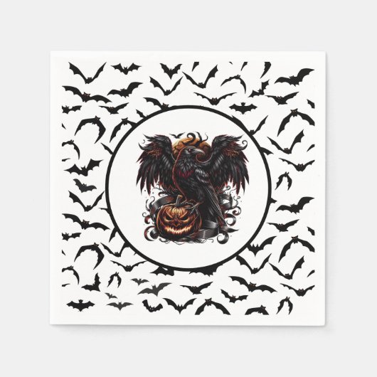 Halloween Serviette (Vorderseite)