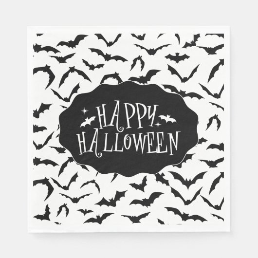 Halloween  serviette (Vorderseite)