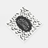 Halloween  serviette (Ecke)