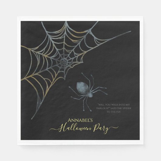Halloween Serviette (Vorderseite)
