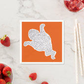 Halloween Serviette (Beispiel)