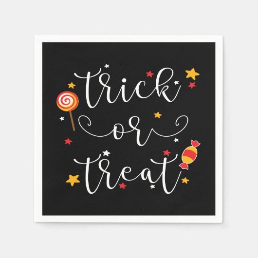 Halloween Serviette (Vorderseite)