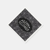 Halloween serviette (Ecke)