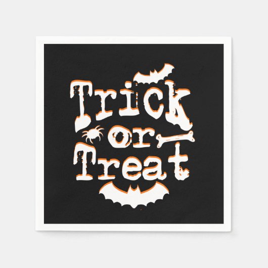 Halloween Serviette (Vorderseite)