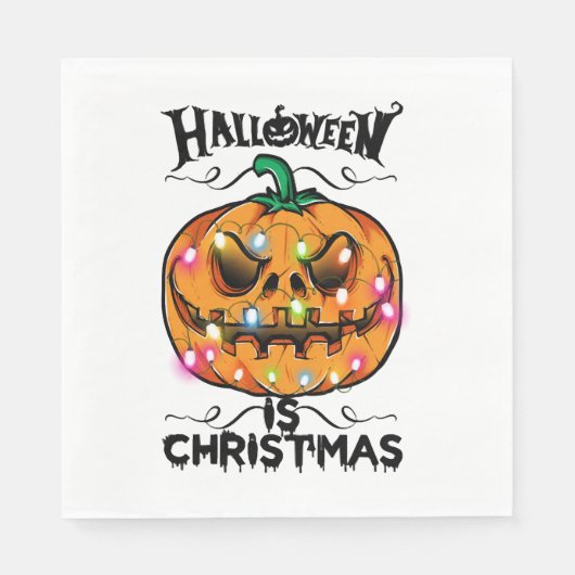Halloween Serviette (Vorderseite)