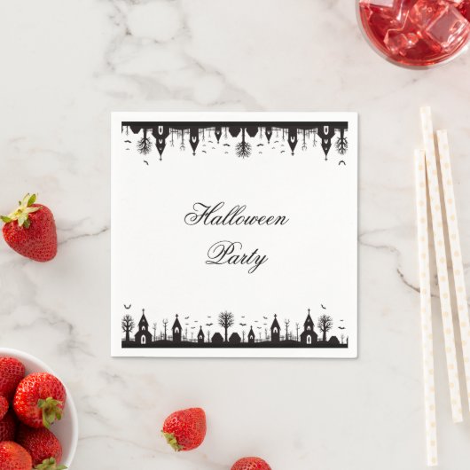 Halloween Serviette (Beispiel)