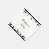 Halloween Serviette (Ecke)