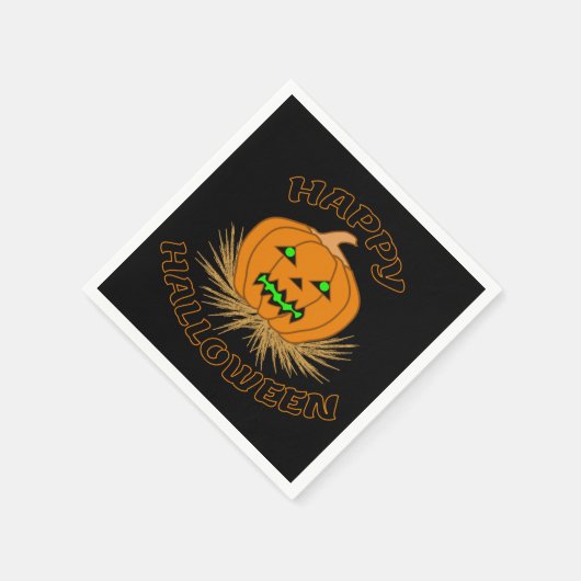 HALLOWEEN SERVIETTE (Ecke)