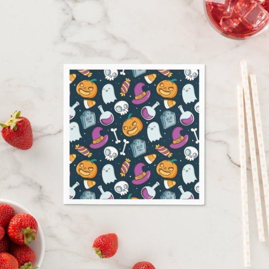 Halloween Serviette (Beispiel)