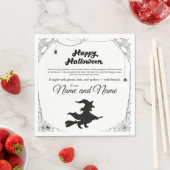 Halloween Serviette (Beispiel)