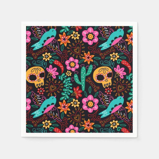 Halloween Serviette (Vorderseite)