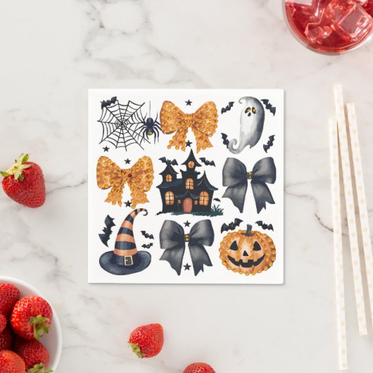 Halloween Serviette (Beispiel)
