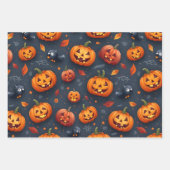 Halloween-Set für Wrapping Paper Geschenkpapier Set (Vorderseite 2)