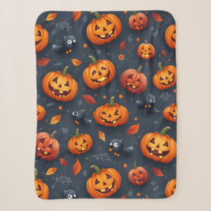Halloween-Sherpa-Blanket Sherpadecke