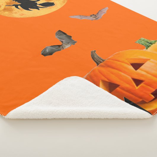 Halloween Sherpa Blanket Sherpadecke (3/4)