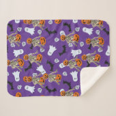Halloween Sherpadecke (Vorderseite (Horizontal))