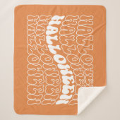 Halloween Sherpadecke (Vorderseite)