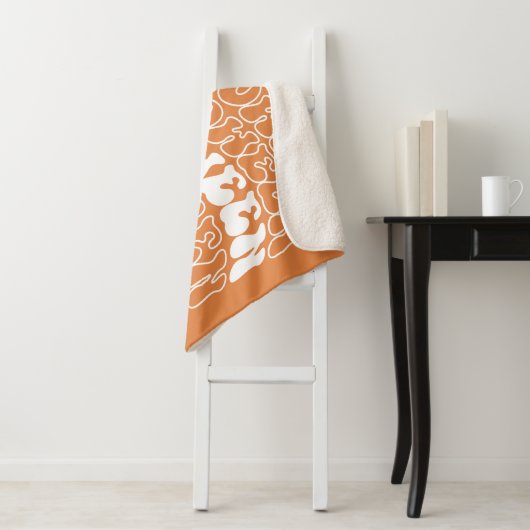 Halloween Sherpadecke (Beispiel)