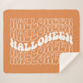 Halloween Sherpadecke (Vorderseite (Horizontal))