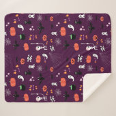 Halloween Sherpadecke (Vorderseite (Horizontal))