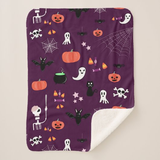 Halloween Sherpadecke (Vorderseite)