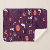 Halloween Sherpadecke (Vorderseite (Horizontal))