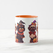 Halloween Shih Tzu Dogs Tasse (Zentrum)