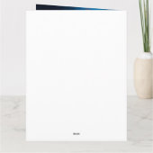 Halloween Shih Tzu mit Pumpkins Beängstigend Karte (Rückseite)