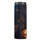 Halloween Shih Tzu mit Pumpkins Beängstigend Thermosbecher (Rückseite)