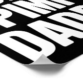 Halloween Shirt Big Pimp Daddy Pimp Kostüm Party Poster (Ecke)